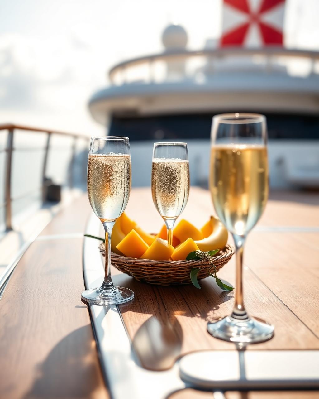 Bon Vibe yacht deck